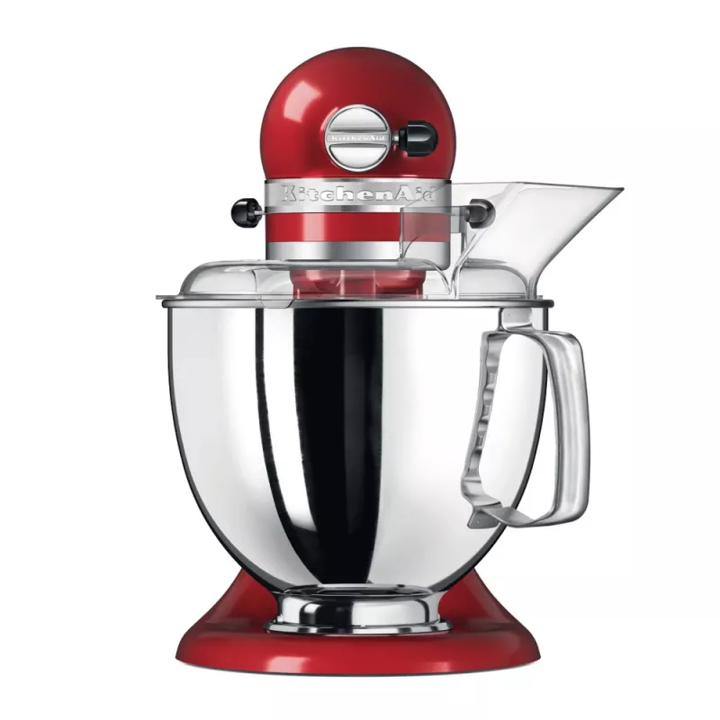 Kuchynský robot KitchenAid Artisan 5KSM175PS — 300 W, 4,8 l nerezová misa, červená
