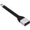 Techly ICOC-USBC-DP12 Video kábel adaptér 0,131 m USB Type-C DisplayPort čierny