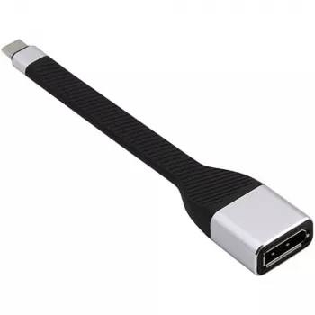 Techly ICOC-USBC-DP12 Video kábel adaptér 0,131 m USB Type-C DisplayPort čierny