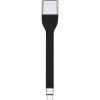 Techly ICOC-USBC-DP12 Video kábel adaptér 0,131 m USB Type-C DisplayPort čierny