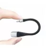 Techly ICOC-USBC-DP12 Video kábel adaptér 0,131 m USB Type-C DisplayPort čierny