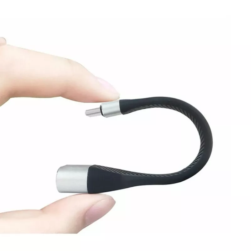 Techly ICOC-USBC-DP12 Video kábel adaptér 0,131 m USB Type-C DisplayPort čierny