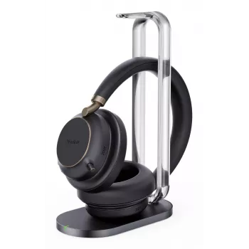 Yealink BH76 Plus s nabíjacou stanicou UC čierny USB-C/A headset