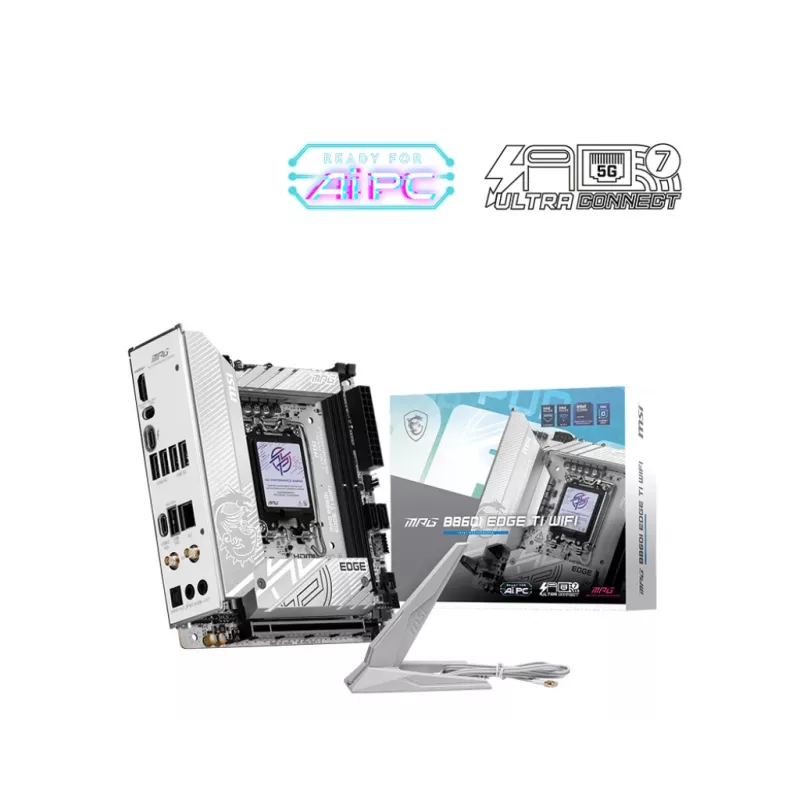 MSI MPG B860I EDGE TI WIFI základná doska Intel B860 LGA 1851 (Socket V1) Mini-ITX
