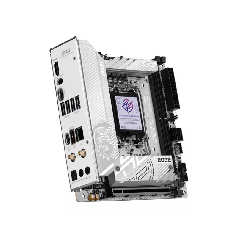 MSI MPG B860I EDGE TI WIFI základná doska Intel B860 LGA 1851 (Socket V1) Mini-ITX