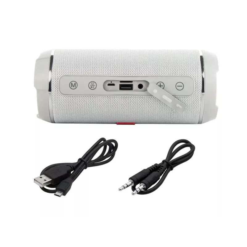 Mono prenosný reproduktor BLOW BT-460 sivý — 5 W RMS, 2000 mAh batéria, Bluetooth 4.0, MicroSD, FM, AUX