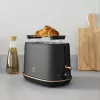 Hriankovač Electrolux E7T1-6BP 2 plátky 980 W čierny