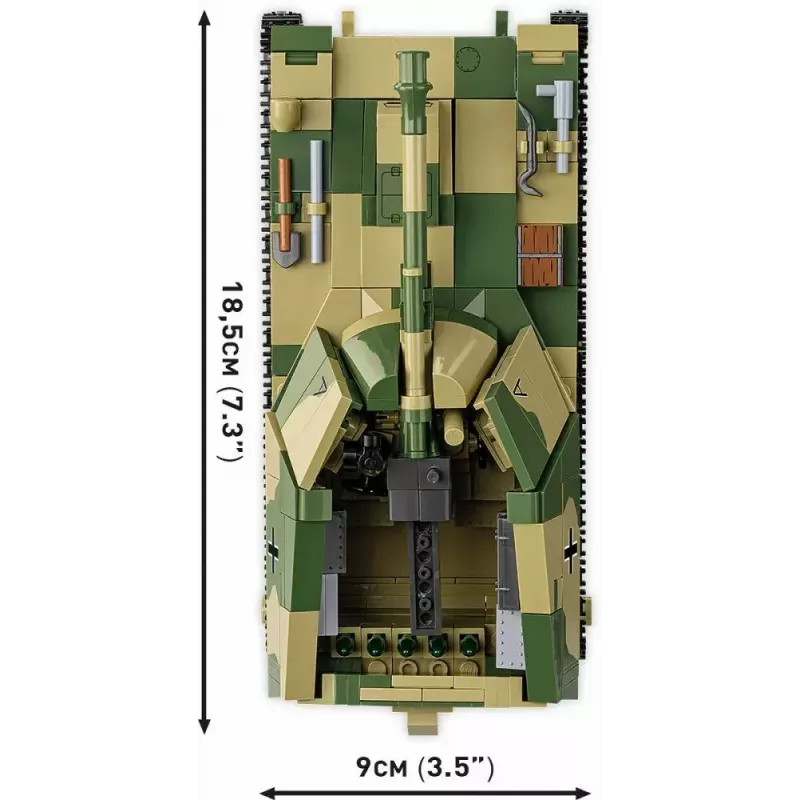 Cobi stavebnica SD.KFZ.124 Wespe modelová stavebnica, 860 dielikov