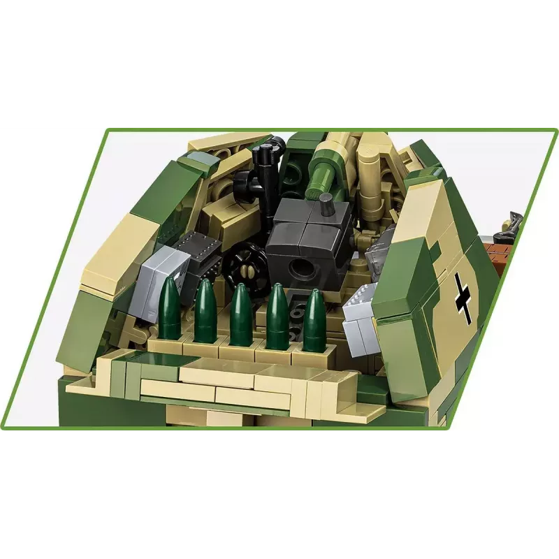 Cobi stavebnica SD.KFZ.124 Wespe modelová stavebnica, 860 dielikov