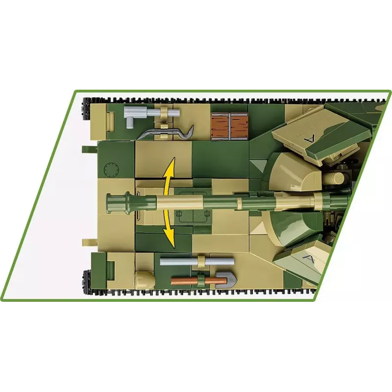 Cobi stavebnica SD.KFZ.124 Wespe modelová stavebnica, 860 dielikov