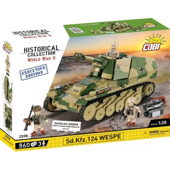 Cobi stavebnica SD.KFZ.124 Wespe modelová stavebnica, 860 dielikov
