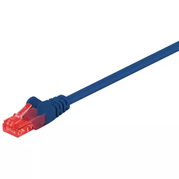 Goobay CAT 6 patch kábel U/UTP modrý 0,5m RJ-45