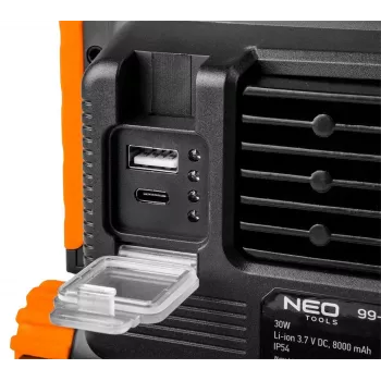 Reflektor NEO tools 99-064 hĺbka 180 mm hmotnosť 880 g