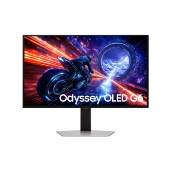 Samsung G60SF počítačový monitor 68,6 cm (27 palcov) 2560 x 1440 pixelov Quad HD OLED strieborný