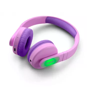 Philips TAK4206PK/00 slúchadlá/headset káblový & bezdrôtový cez hlavu hovory/hudba USB Type-C Bluetooth ružový