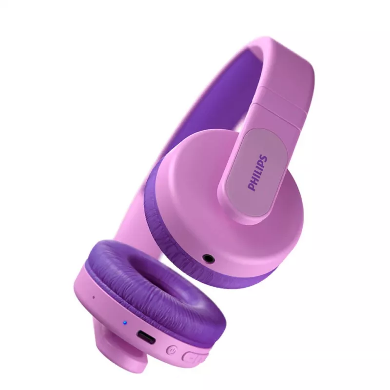 Philips TAK4206PK/00 slúchadlá/headset káblový & bezdrôtový cez hlavu hovory/hudba USB Type-C Bluetooth ružový