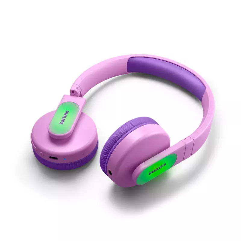 Philips TAK4206PK/00 slúchadlá/headset káblový & bezdrôtový cez hlavu hovory/hudba USB Type-C Bluetooth ružový