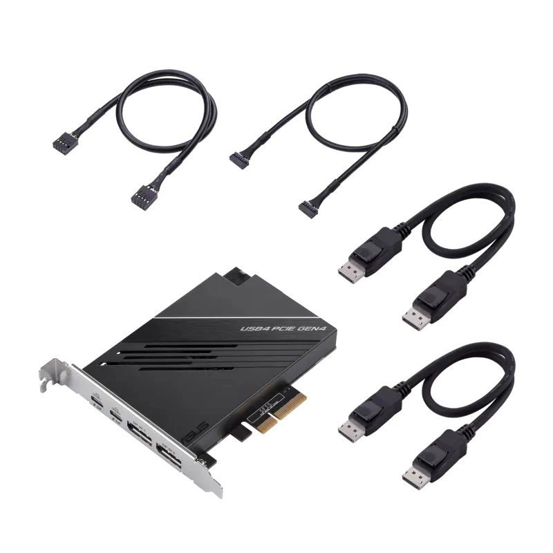 ASUS USB4 PCIe Gen4 karta rozhrania/adaptéry interná DisplayPort, USB Type-C