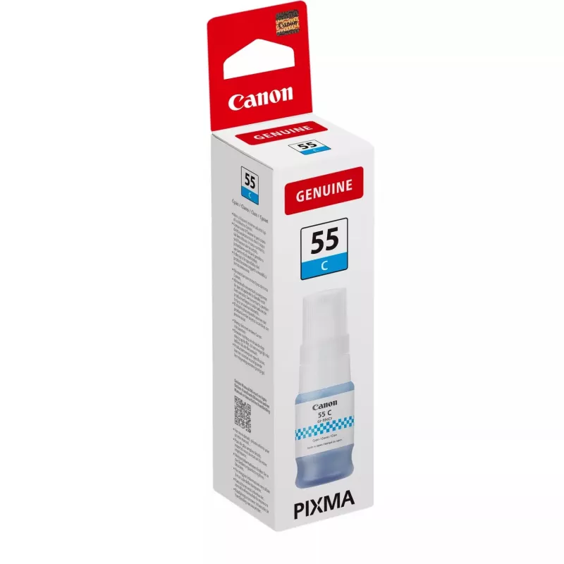 Canon GI-55C atramentová kazeta 1 ks originálna azúrová