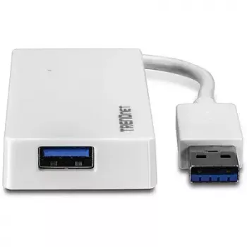 Hub Trendnet TU3-H4E USB 3.2 Gen 1 Type-A biely