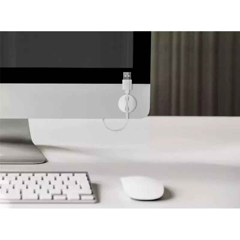 Držiak kábla Goobay 95183 biely 5 ks univerzálny