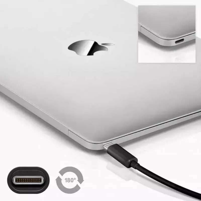 Goobay USB kábel USB 2.0 1m Micro-USB B USB C čierny