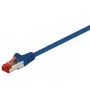 Sieťový kábel Goobay CAT 6 patch kábel RJ-45 Cat6 0,5 m modrý