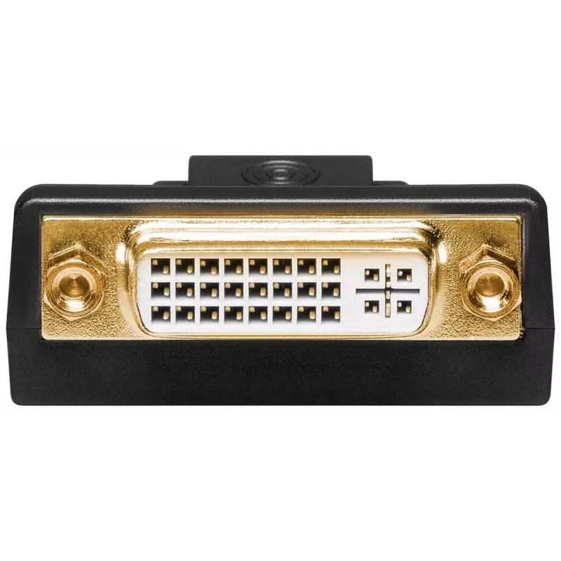 Goobay DisplayPort/DVI-D adaptér 1.1 pozlátený čierny