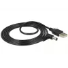 Napájací kábel USB A DC 1,5 m DeLOCK 83578