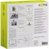 Goobay TV EasyFlex M Nástenný držiak s naklápaním, čierny (51893)