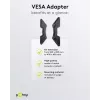 VESA adaptér pre TV nástenný držiak Goobay 60134