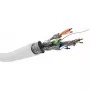 Sieťový kábel Goobay 94218 RJ45 Cat6 305 m biely