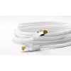 Sieťový kábel Goobay RJ45 patch kábel CAT 6A S/FTP 20 m biely