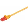 Sieťový kábel Goobay 95249 RJ-45 Cat6 0,25 m žltý