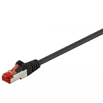 Sieťový kábel Goobay 95518 RJ-45 Cat6 5 m čierny