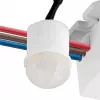 Goobay biely PIR senzor pre montáž na strop 360° detekcia 6 m dosah interiér