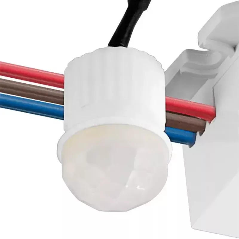 Goobay biely PIR senzor pre montáž na strop 360° detekcia 6 m dosah interiér