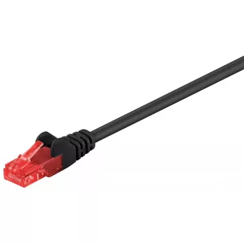 Goobay CAT 6 patch kábel RJ-45 Cat6 2 m čierny