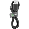 Goobay Micro-USB rýchlonabíjací a synchronizačný kábel 1 m USB 2.0 čierny