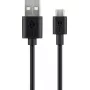 Goobay Micro-USB rýchlonabíjací a synchronizačný kábel 1 m USB 2.0 čierny