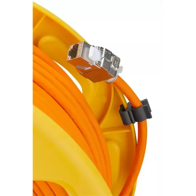 Sieťový kábel Goobay Portable RJ45 50 m Cat7a oranžový
