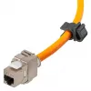 Sieťový kábel Goobay Portable RJ45 50 m Cat7a oranžový