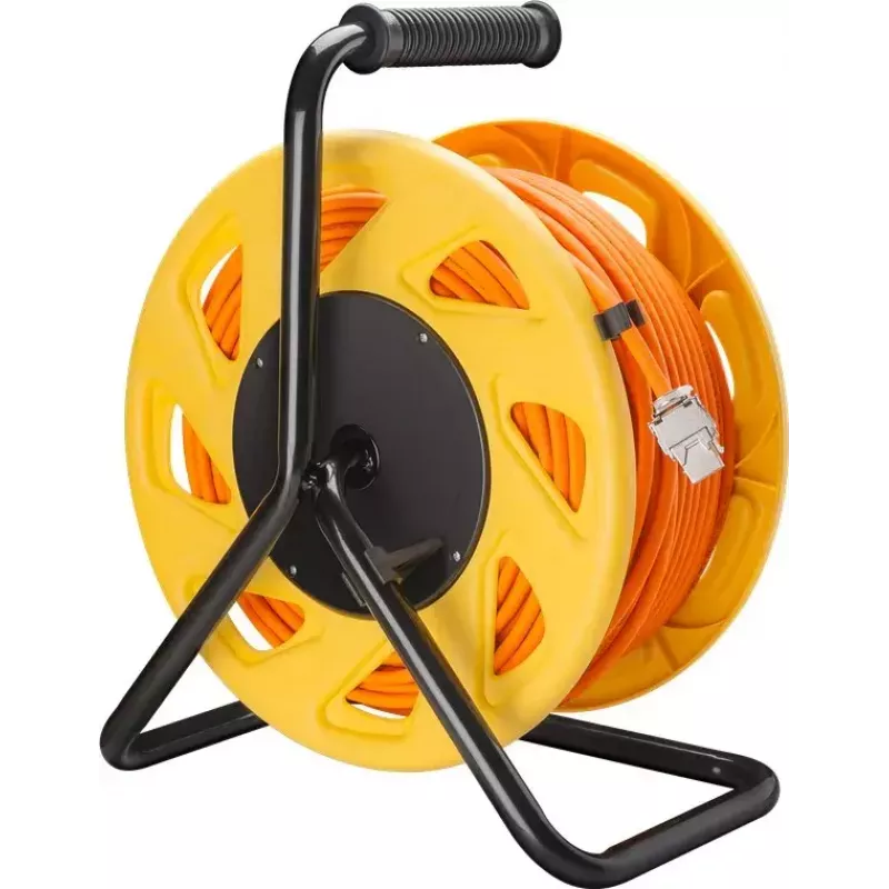Sieťový kábel Goobay Portable RJ45 50 m Cat7a oranžový