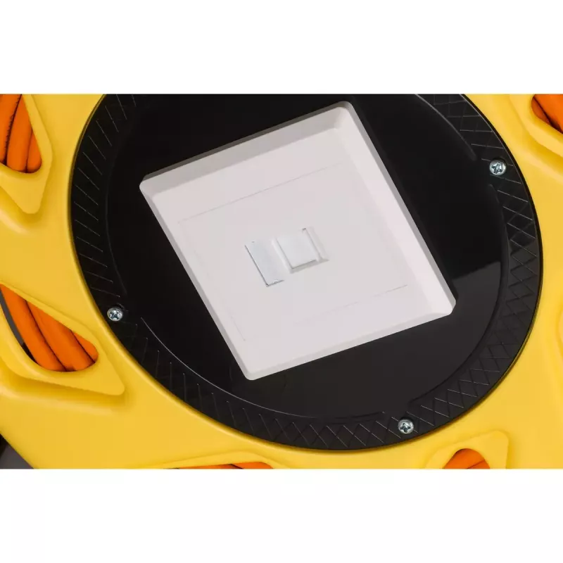 Sieťový kábel Goobay Portable RJ45 50 m Cat7a oranžový