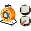 Sieťový kábel Goobay Portable RJ45 50 m Cat7a oranžový