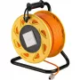Sieťový kábel Goobay Portable RJ45 50 m Cat7a oranžový