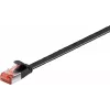 Sieťový kábel Goobay 94231 čierny 1m Cat6 U/FTP (STP)