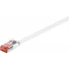 Sieťový kábel Goobay 94913 RJ-45 Cat6 0,25 m biely