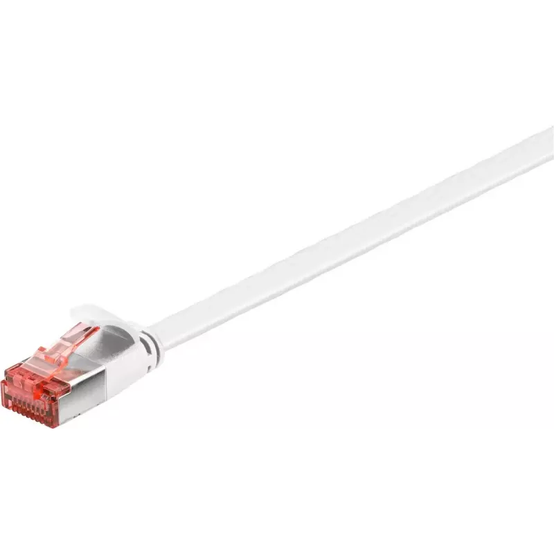 Sieťový kábel Goobay 94913 RJ-45 Cat6 0,25 m biely