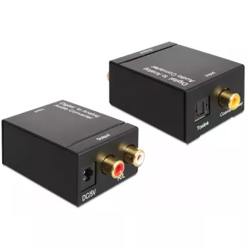 Audio konvertor DeLOCK 62444 čierny